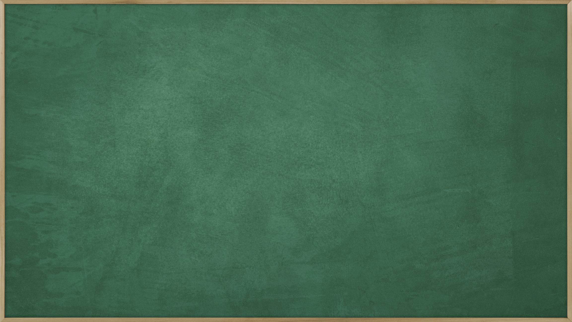 green blackboard